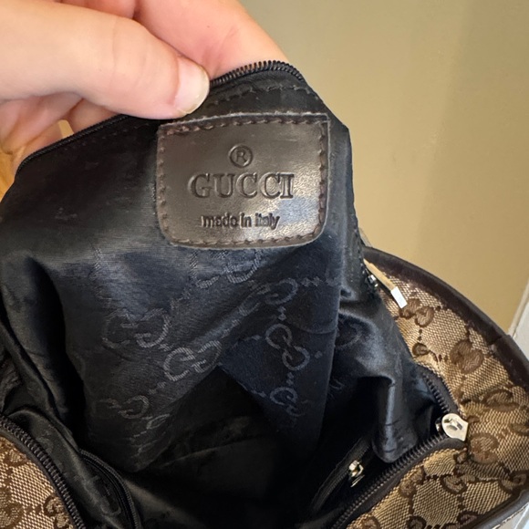 Gucci Tan and Brown Signature Tote - Picture 5 of 6